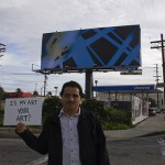 Ricardo and James Welling's artwork... La Brea, south of the 10 Freeway